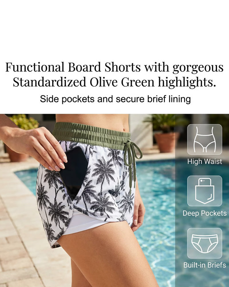 Tropicana™ | Three-Piece Tankini Bikini & Cover-Up Set