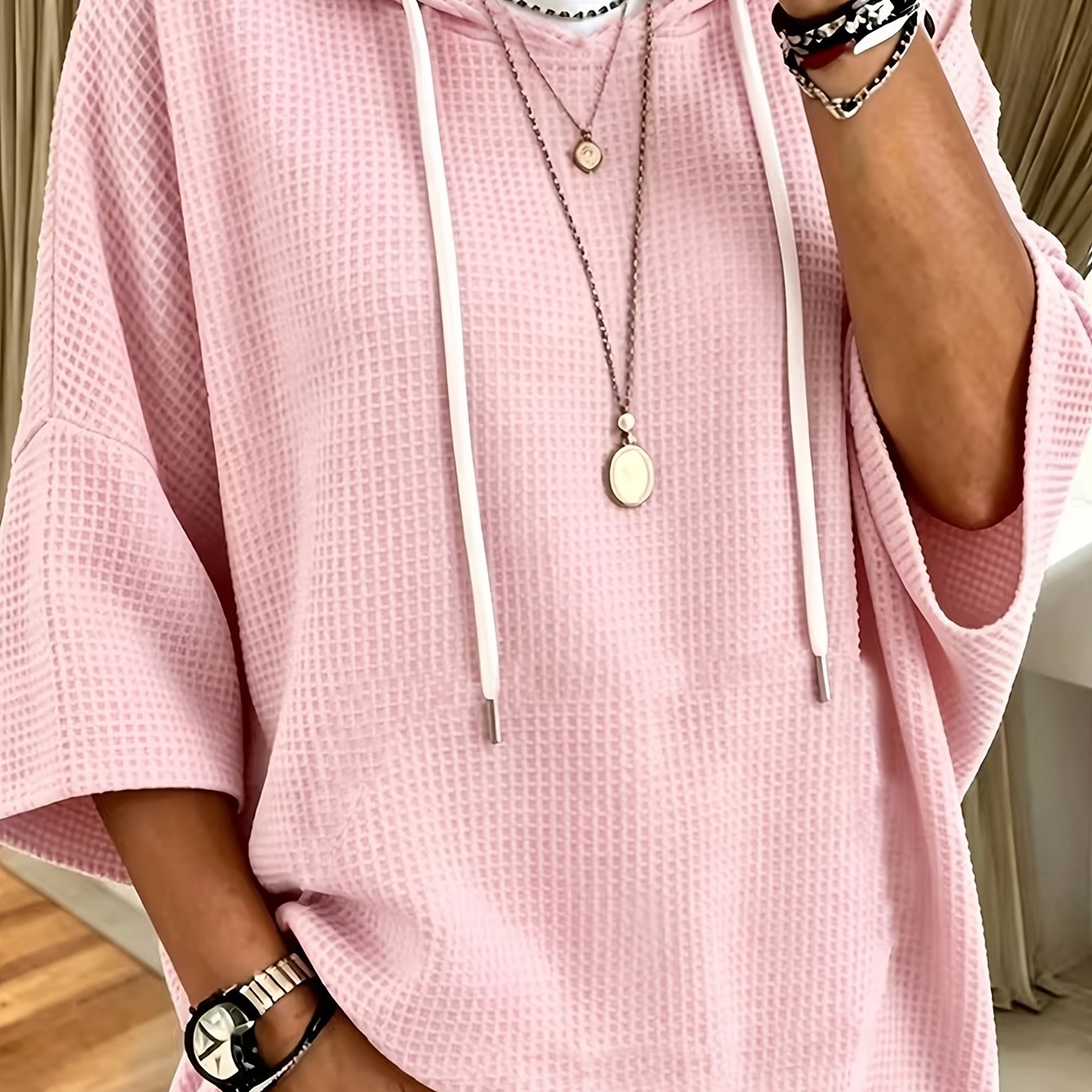 Oswynn™ | Hooded Waffle Top
