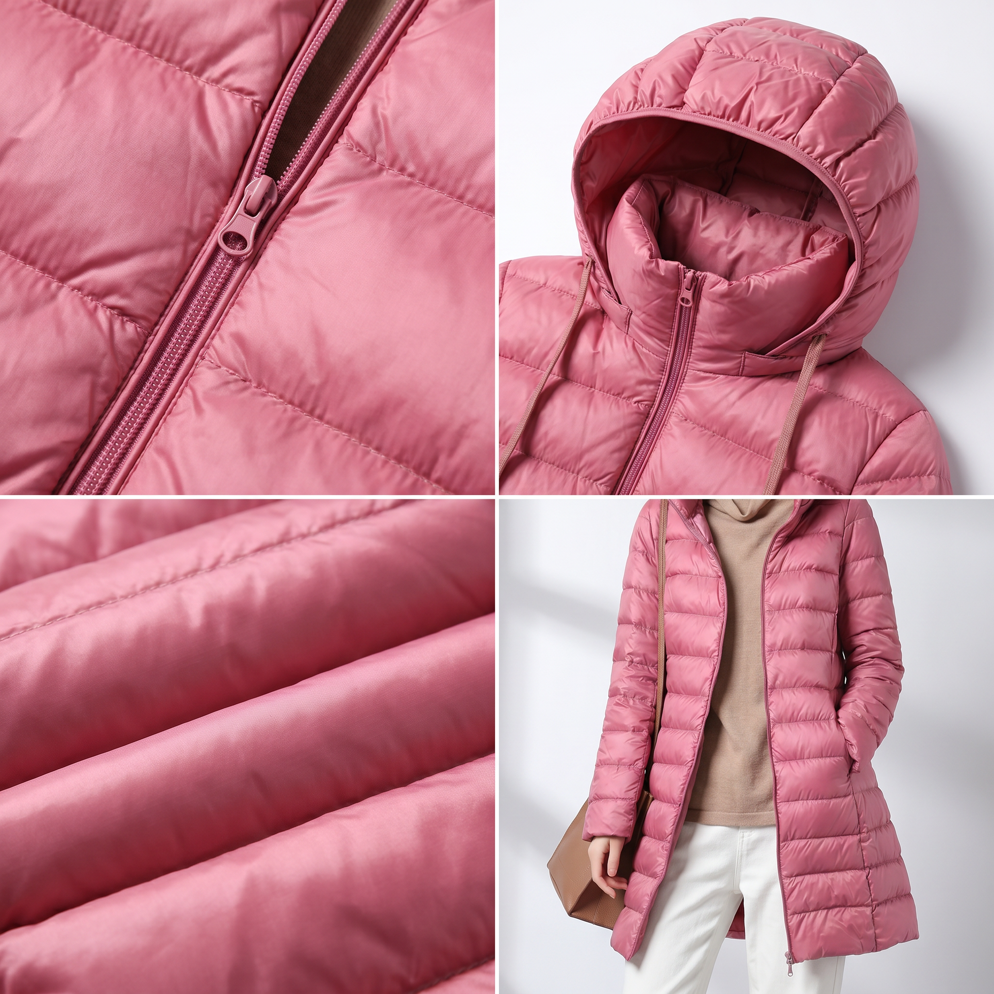 Olivette™ | Long Hooded Puffer Coat