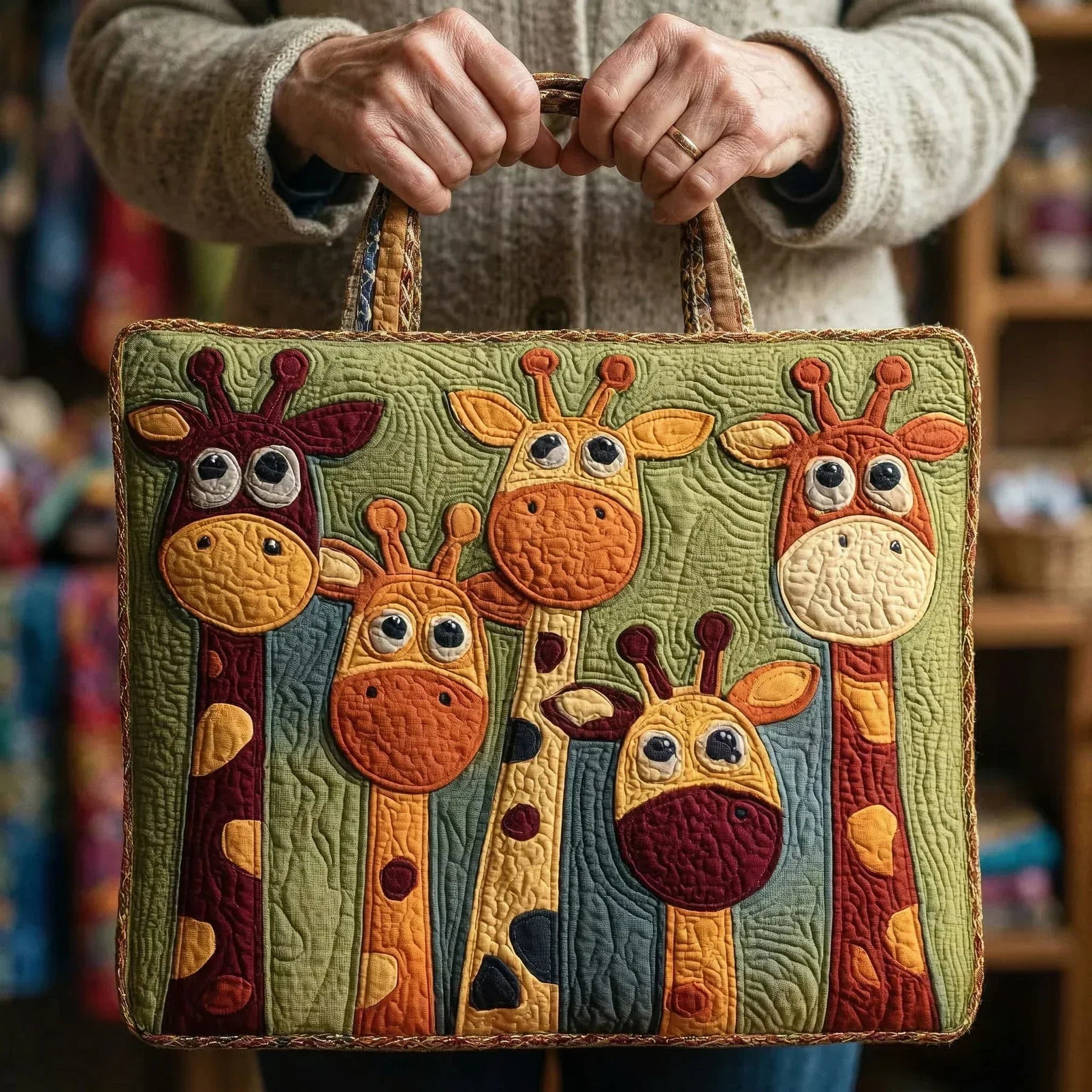 Girauda™ | Quilted Tote Bag