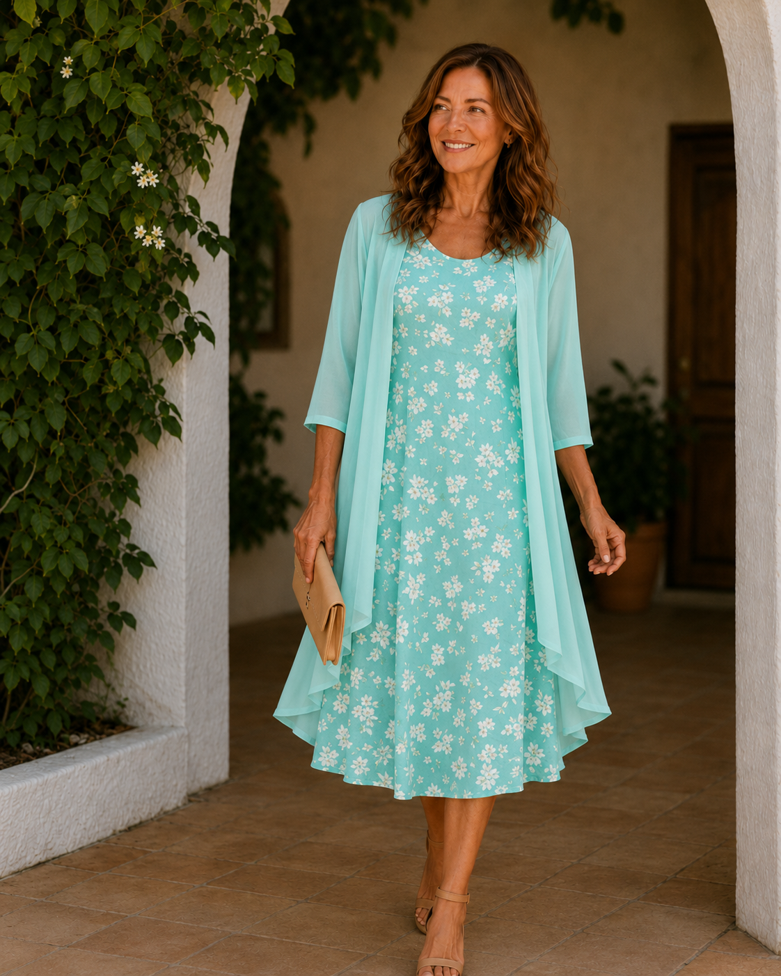 Kiona™ | Layered Duster Dress