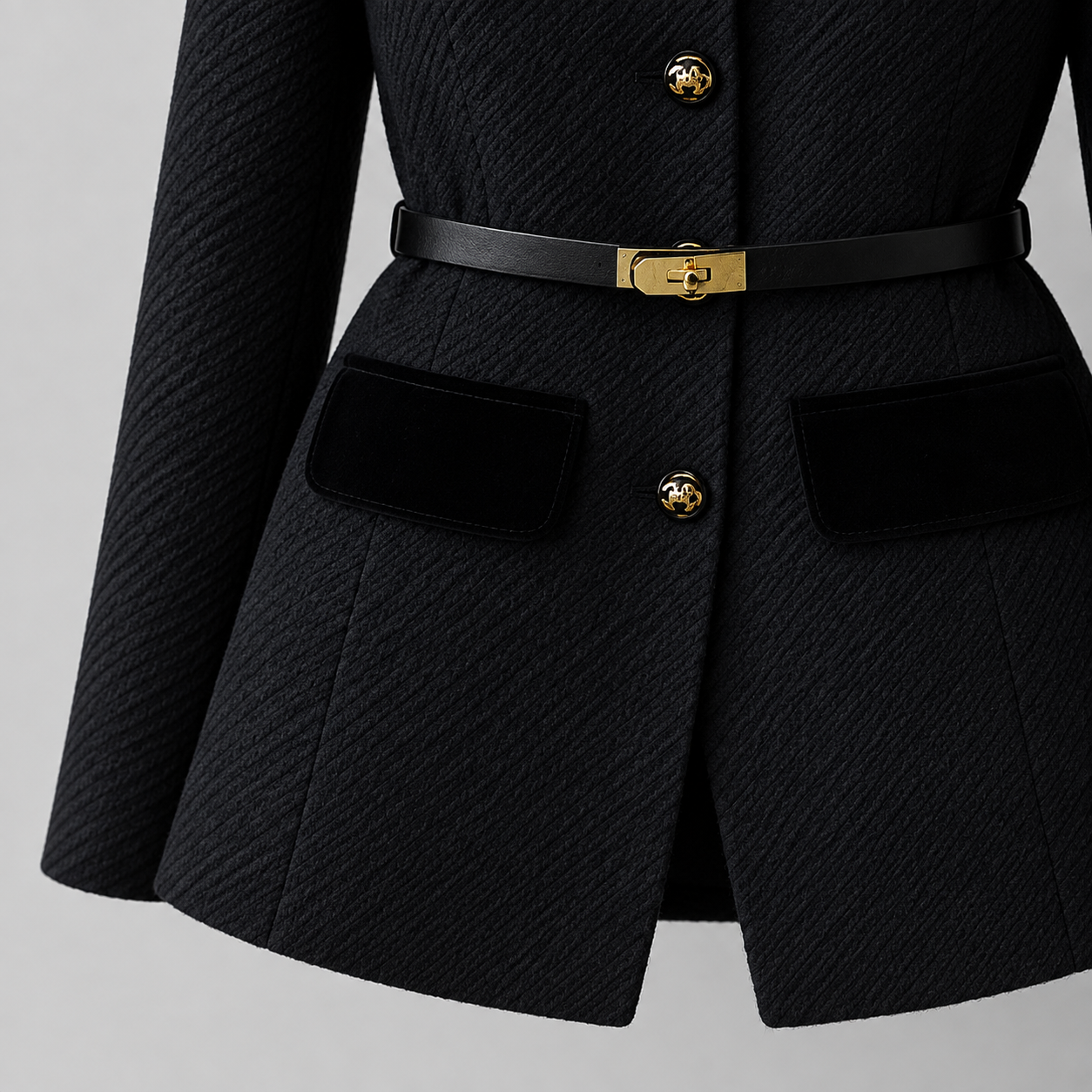 Lorienne™ | Tailored Contrast Jacket