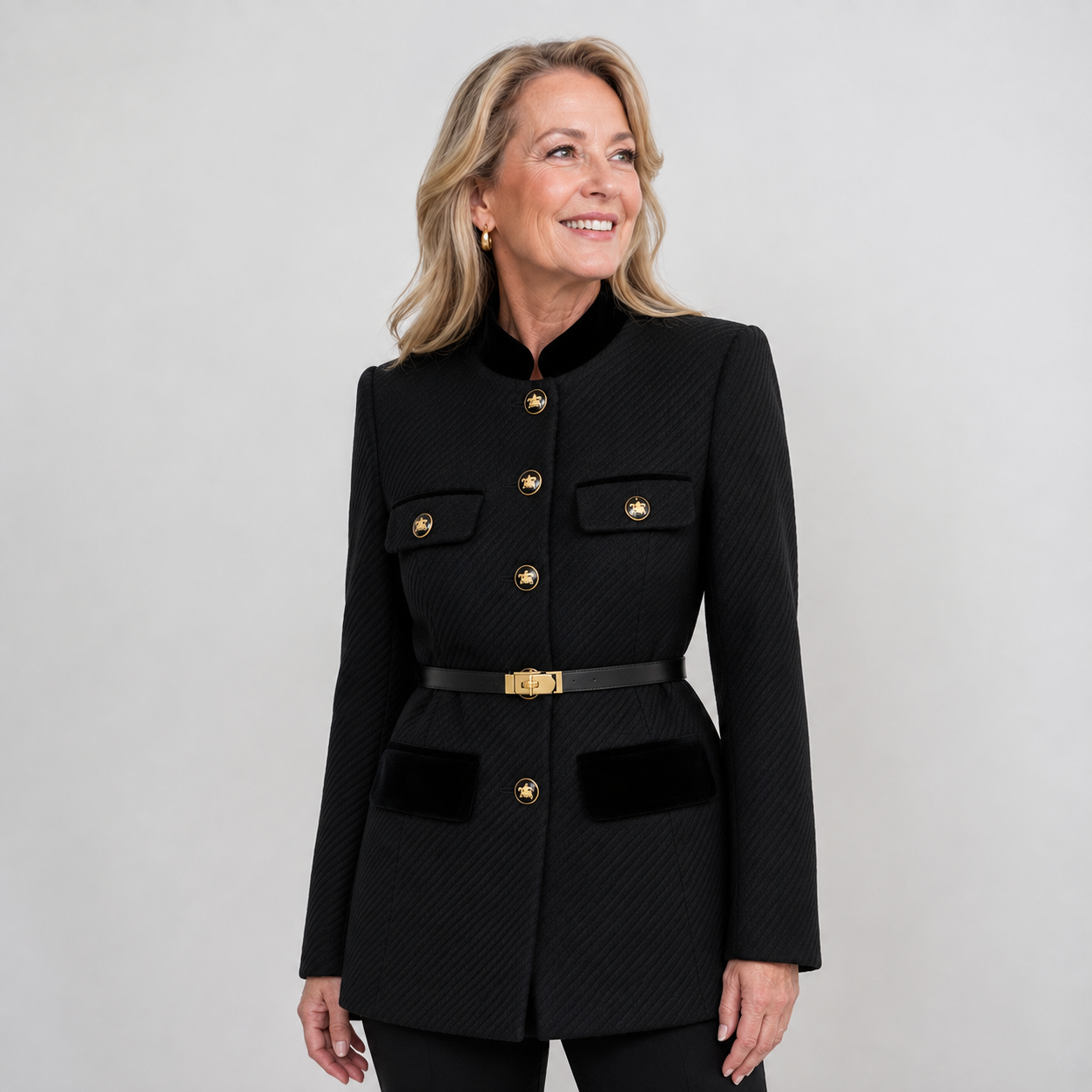 Lorienne™ | Tailored Contrast Jacket