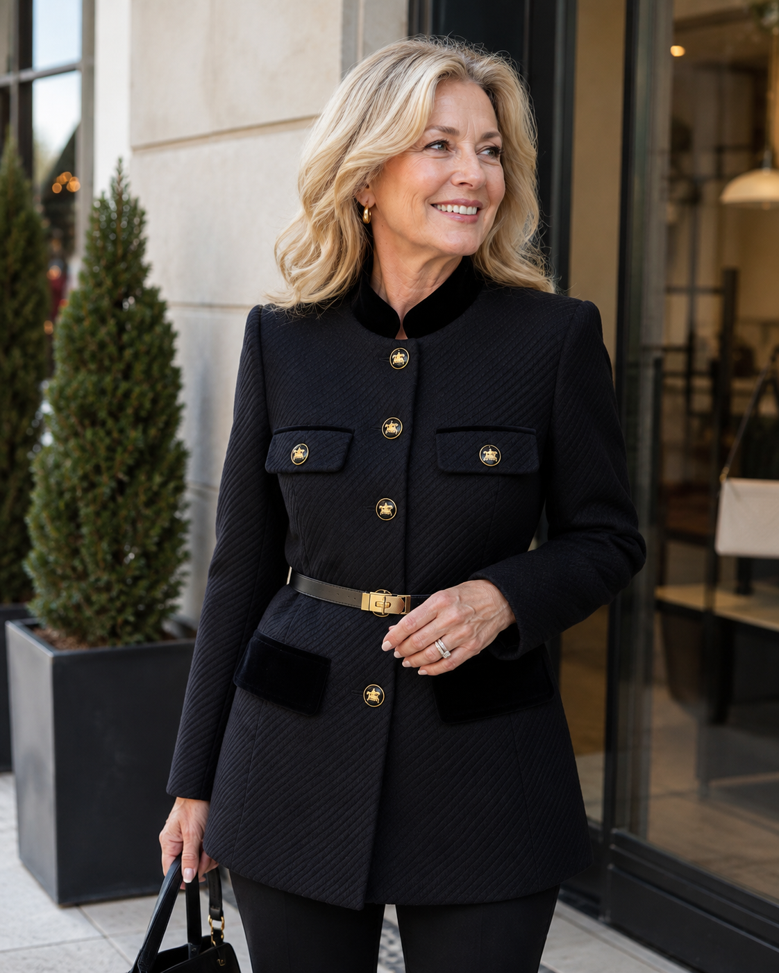 Lorienne™ | Tailored Contrast Jacket
