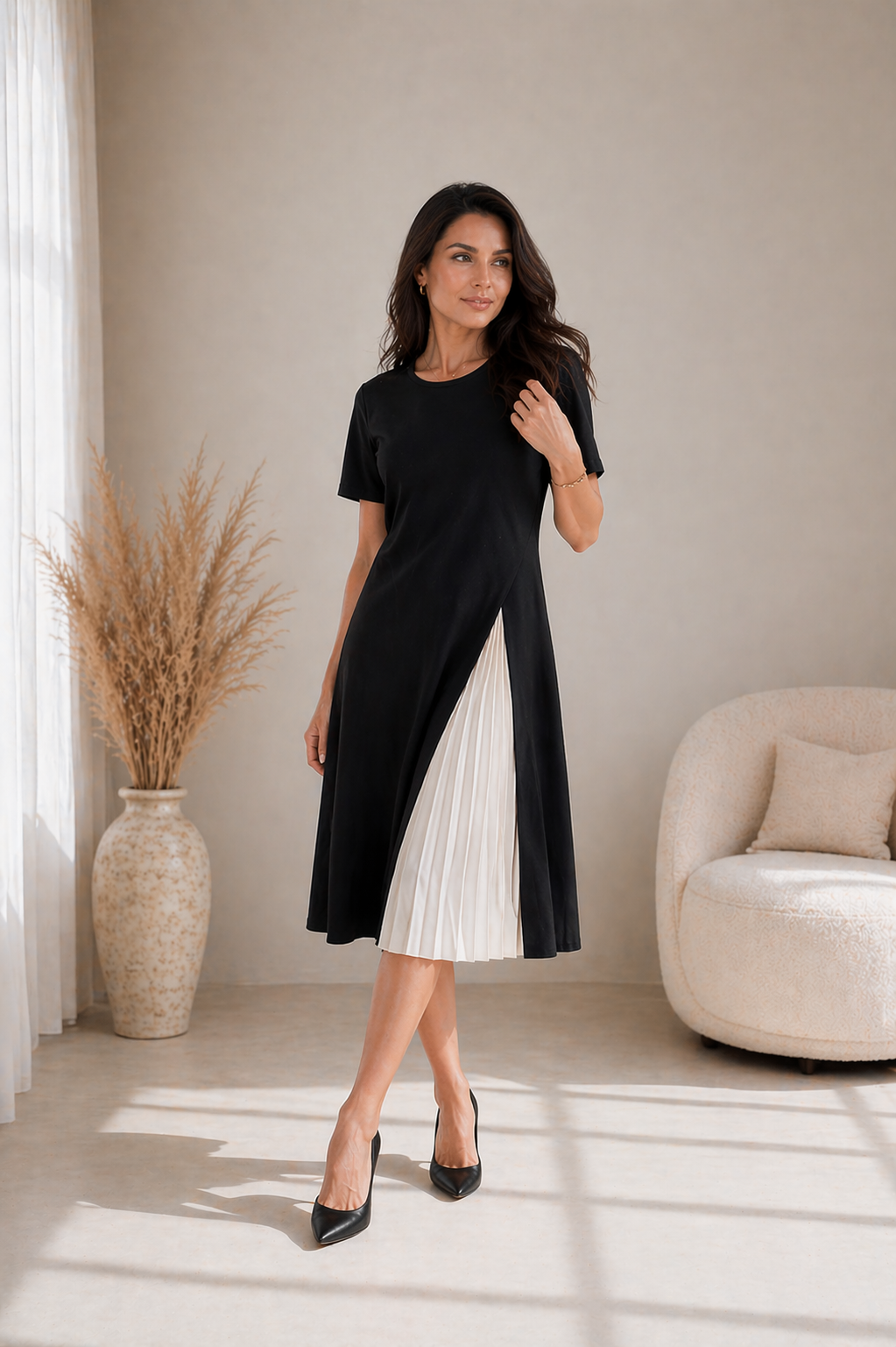 Monika™ | Elegant Midi Dress