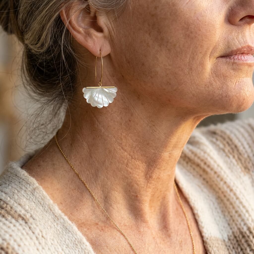 Fanchette™ | Vintage Boho Style Artistic Bridal Earrings