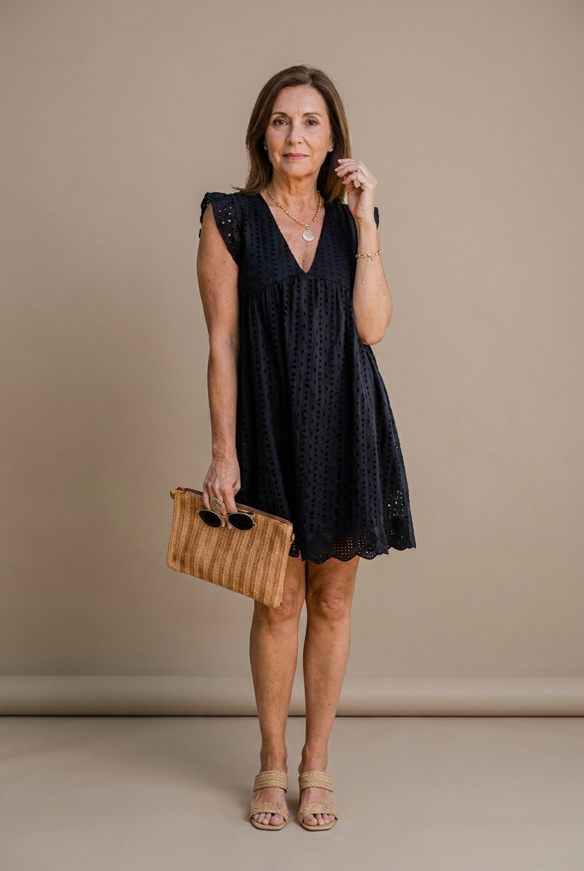 Arabelle™ | Lightweight Summer Dress with Built-In Shorts and Pockets