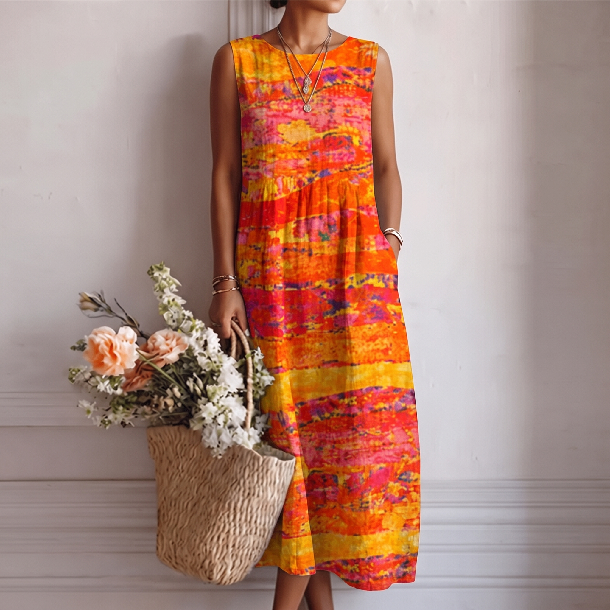 Golvaine™ | Everyday Midi Dress
