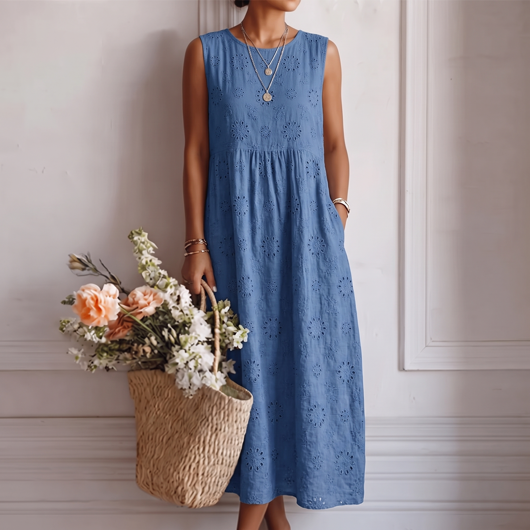 Priscilla™ | Everyday Summer Midi Dress