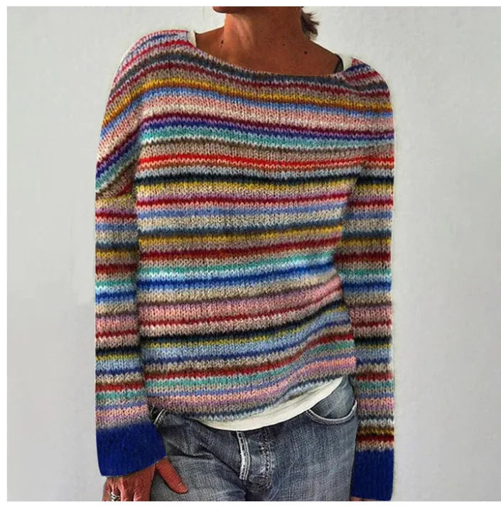 Tatiana™ | Retro Knitted Sweater