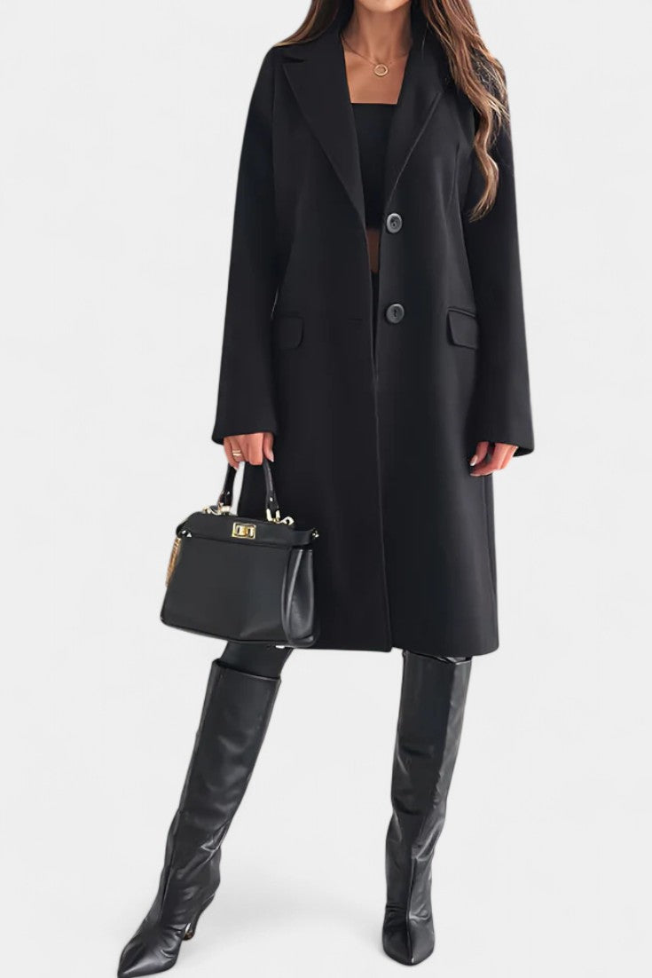 Annika™ | Tailored Mid-Length Coat