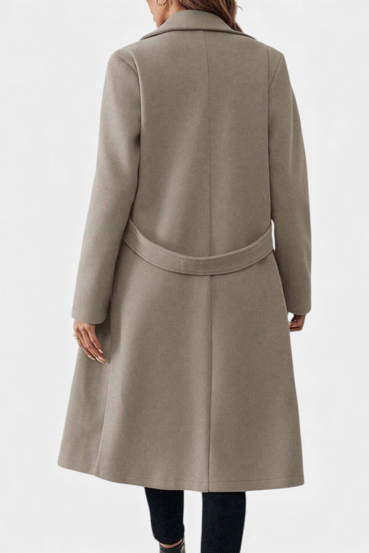 Elowyn™ | Timeless Belted Overcoat