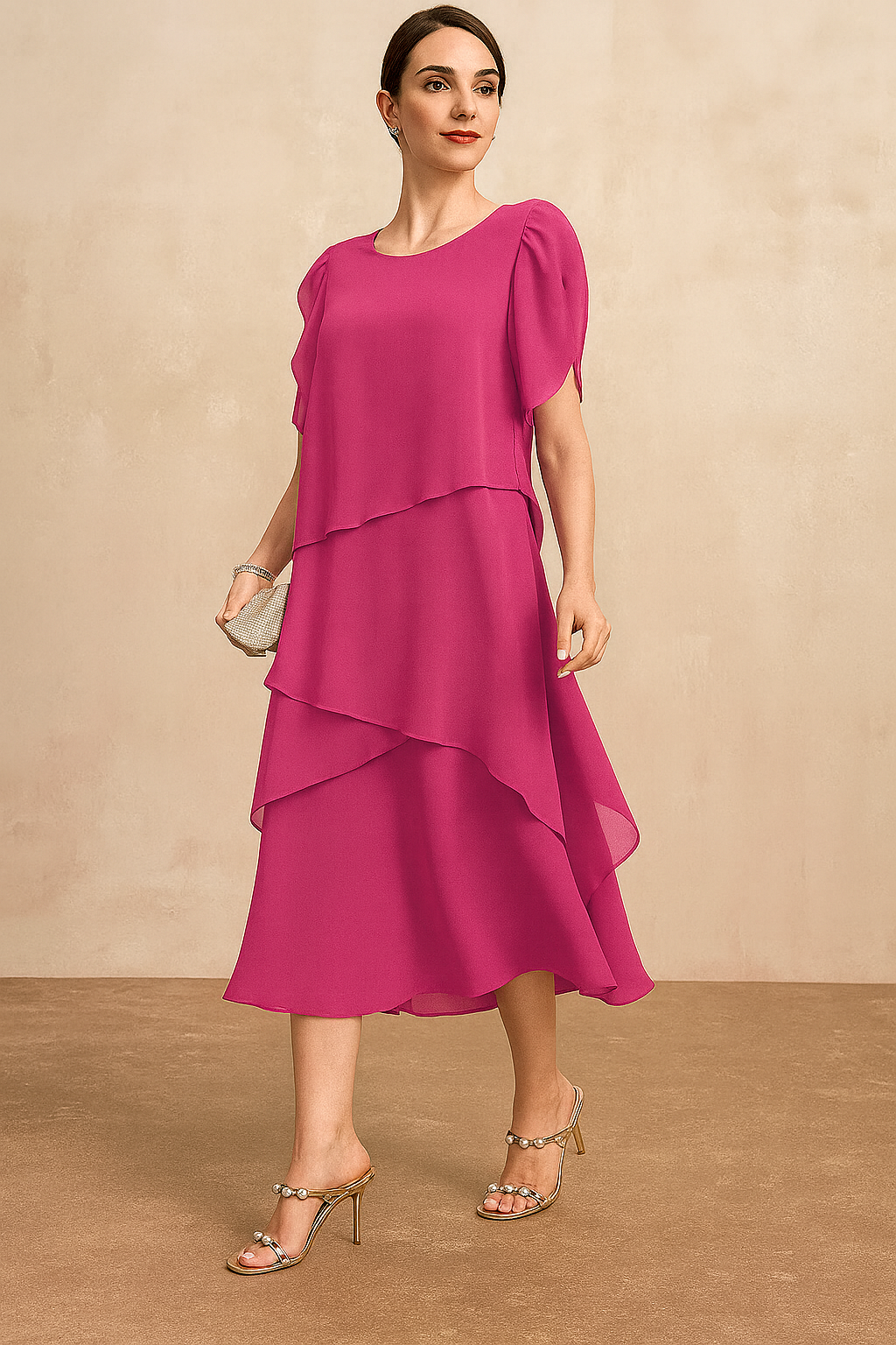 Women’s Soft Classic Chiffon Dress