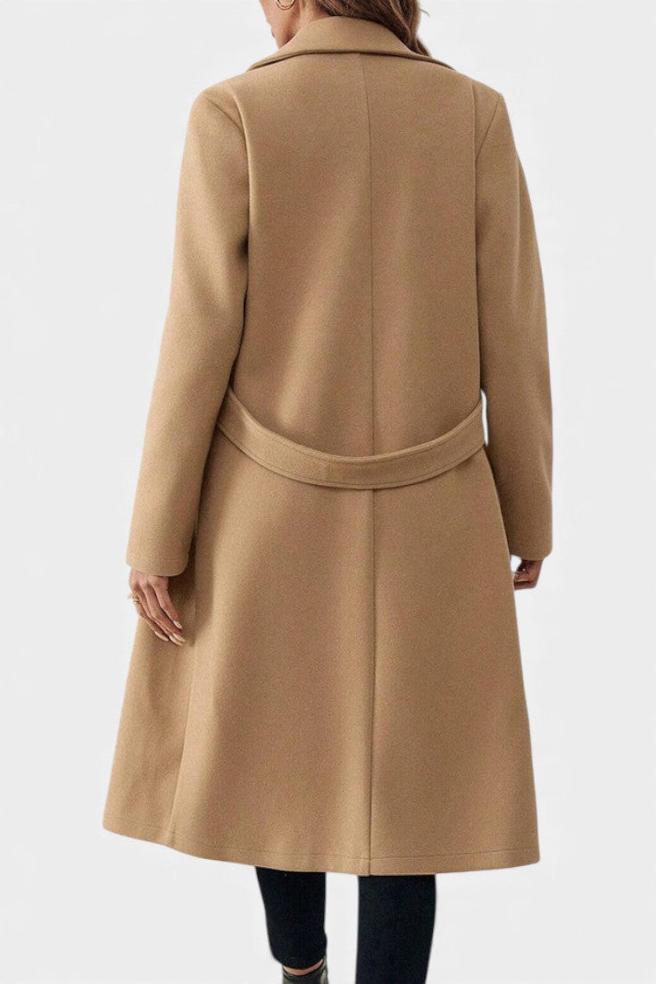 Elowyn™ | Timeless Belted Overcoat
