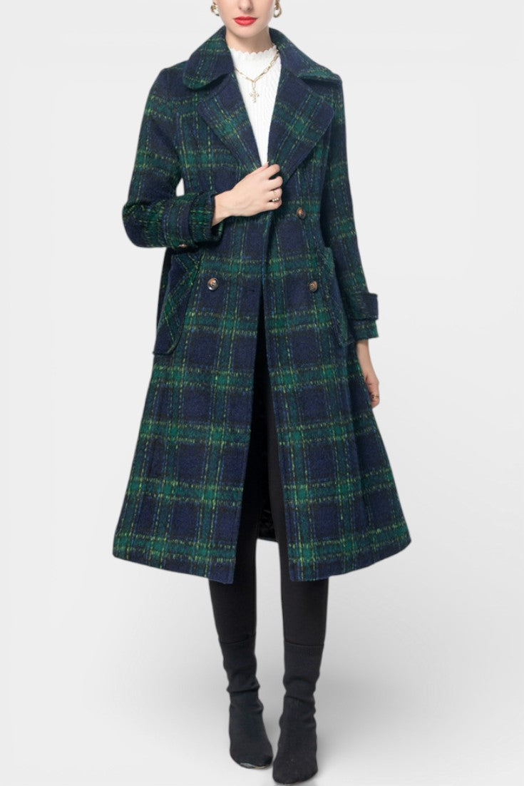 Kildare™ | Checked Longline Coat