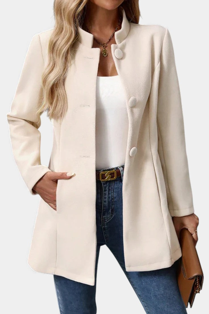 Taverly™ | Tailored High-Collar Coat