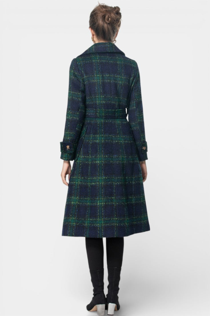 Kildare™ | Checked Longline Coat