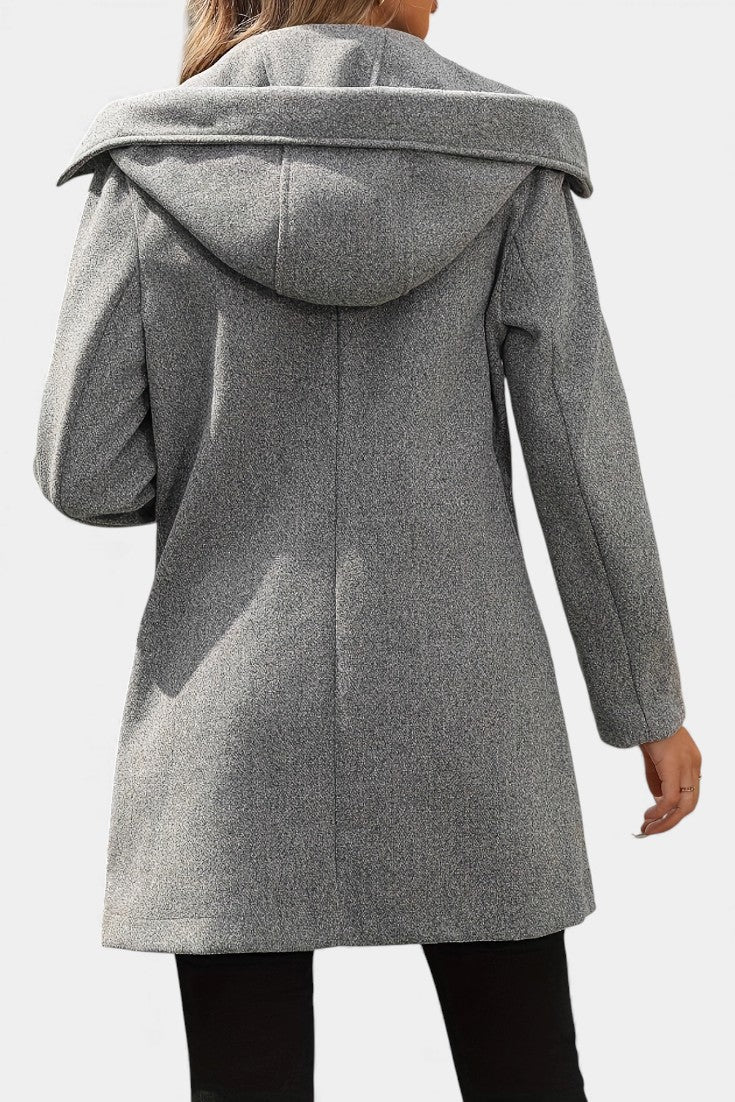 Trescott™ | Double-Breasted Hooded Coat