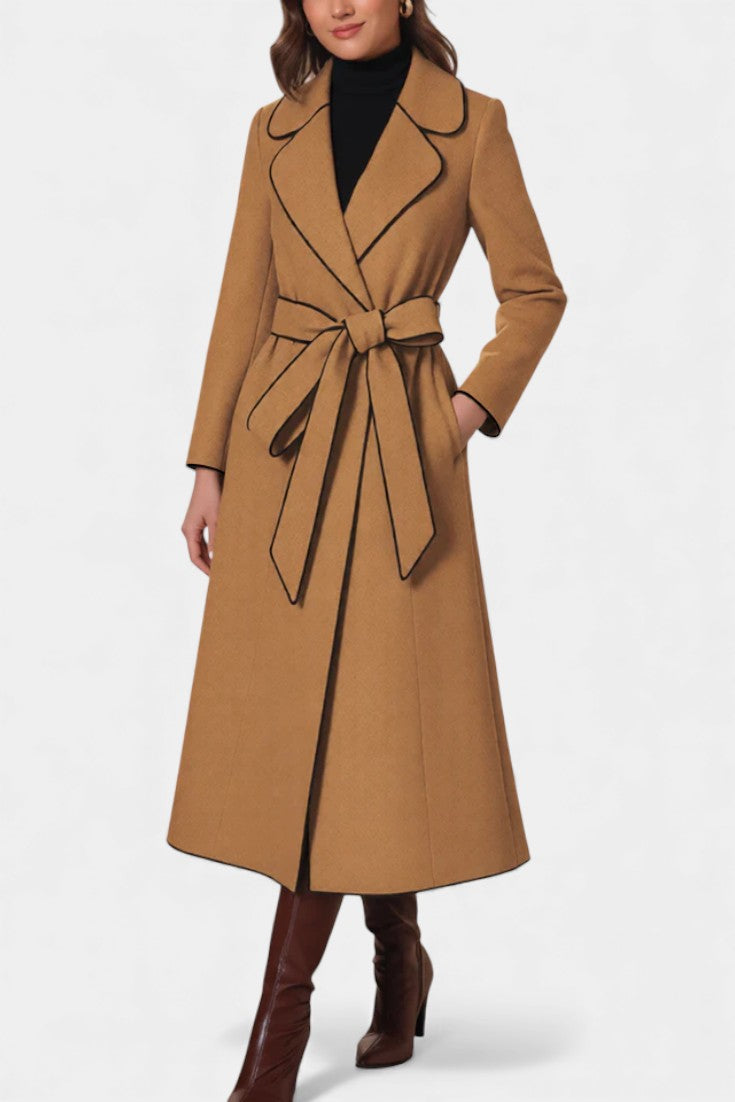 Silvaine™ | Belted Longline Coat