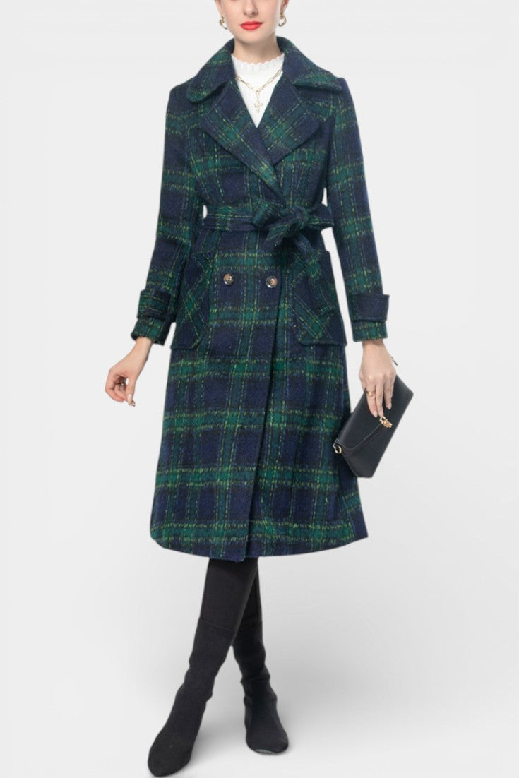 Kildare™ | Checked Longline Coat