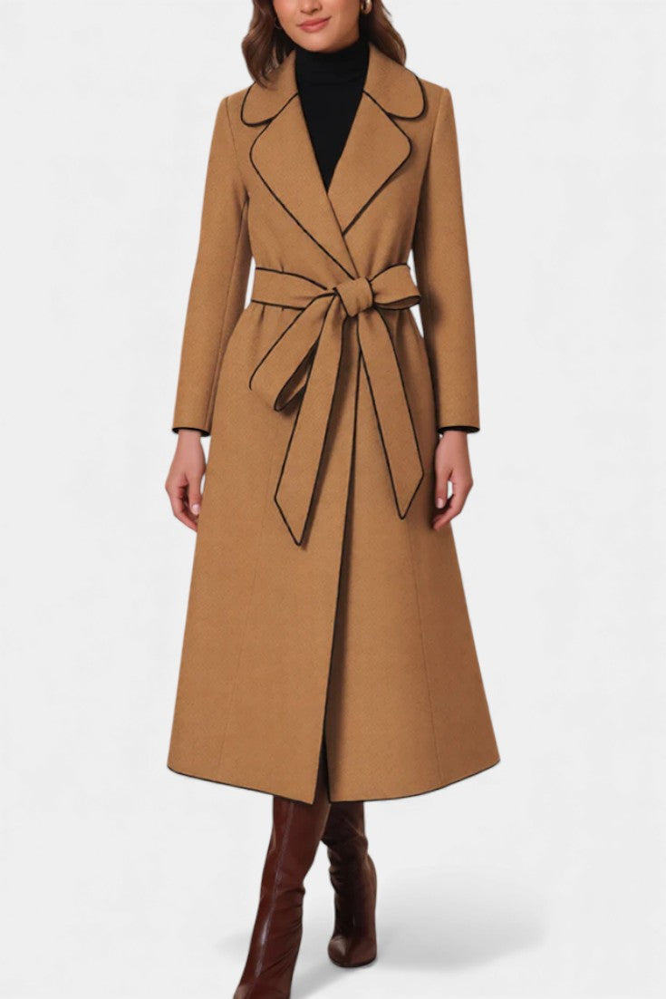 Silvaine™ | Belted Longline Coat