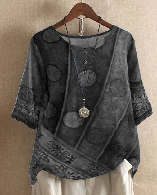 Gwendara™ | Boho Print Top