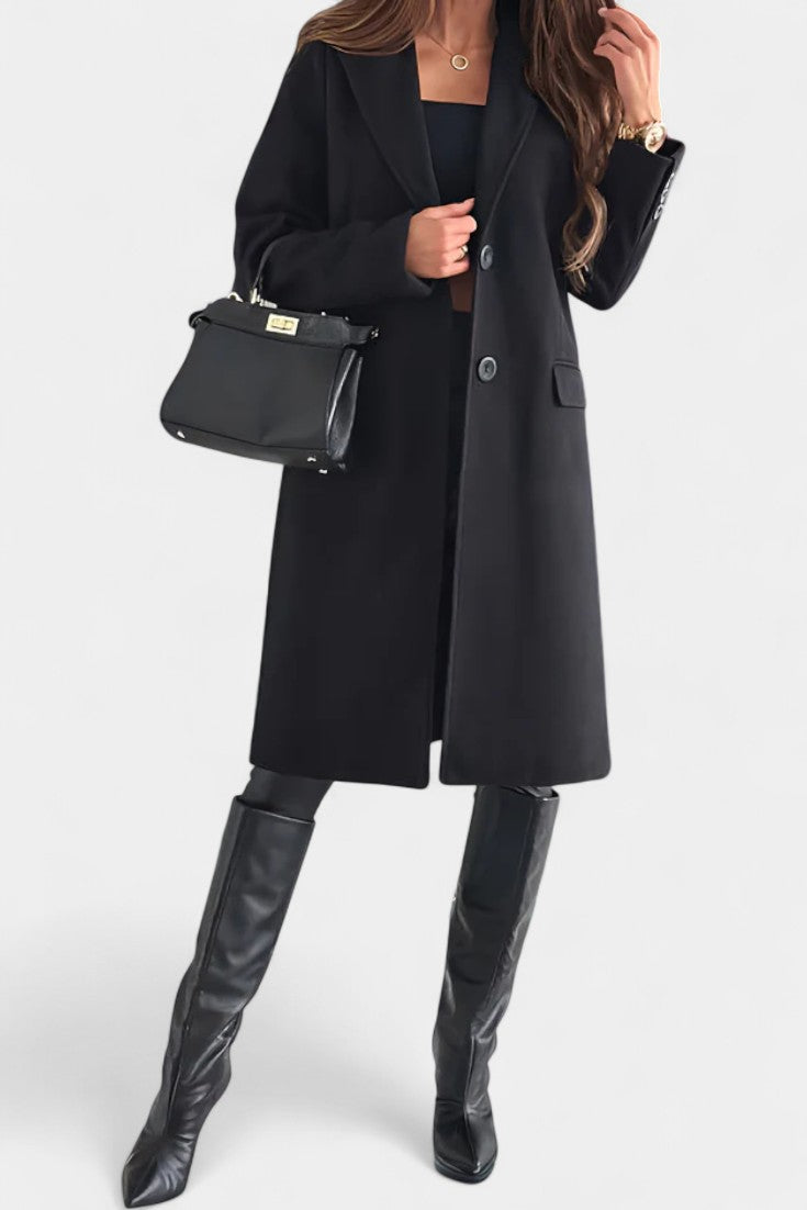 Annika™ | Tailored Mid-Length Coat