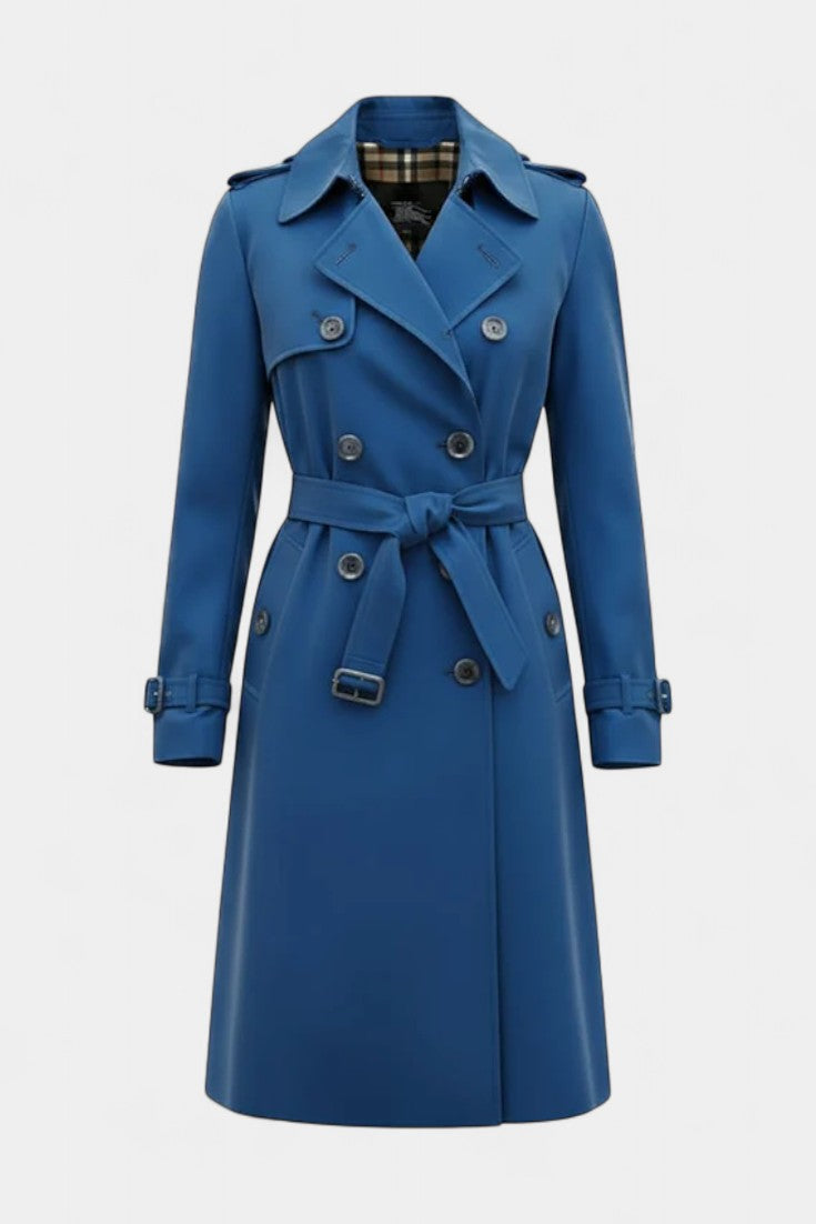 Jemora™ | Double-Breasted Belted Trench Coat