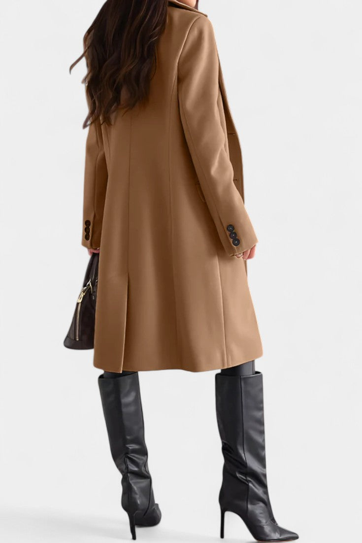 Annika™ | Tailored Mid-Length Coat