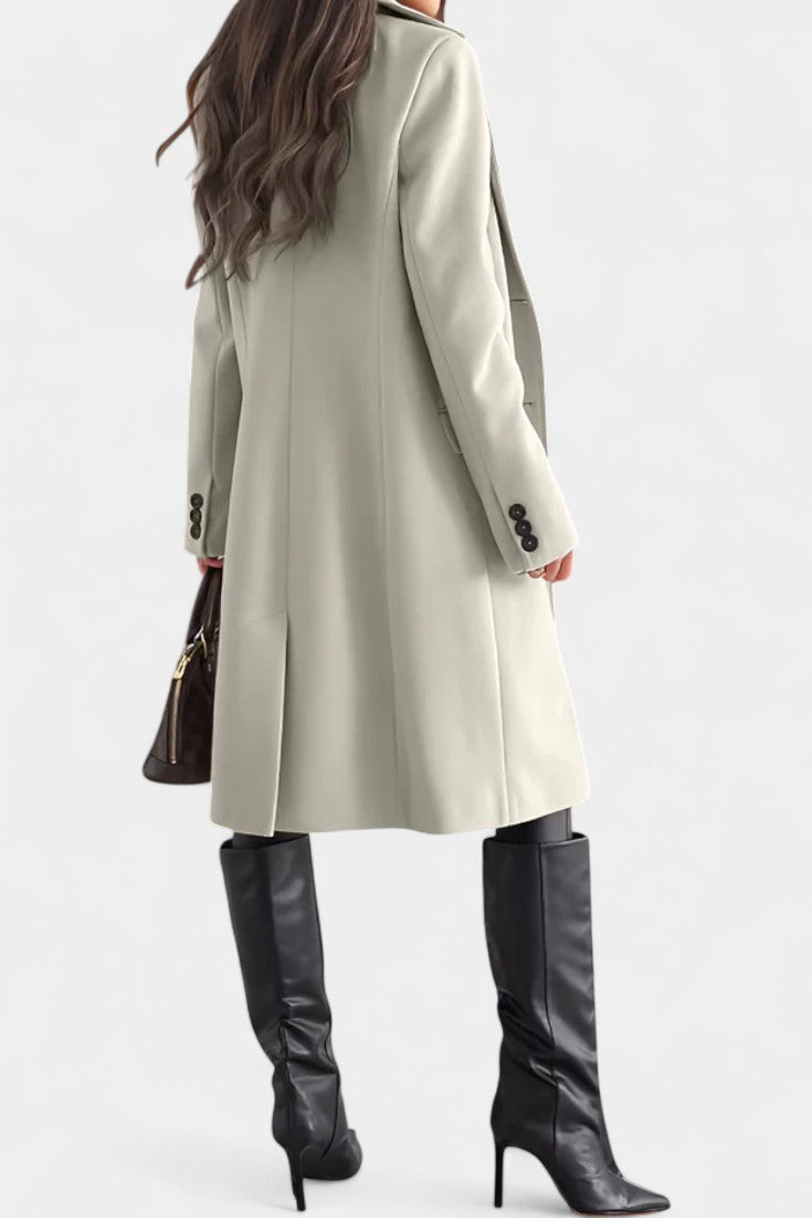 Annika™ | Tailored Mid-Length Coat