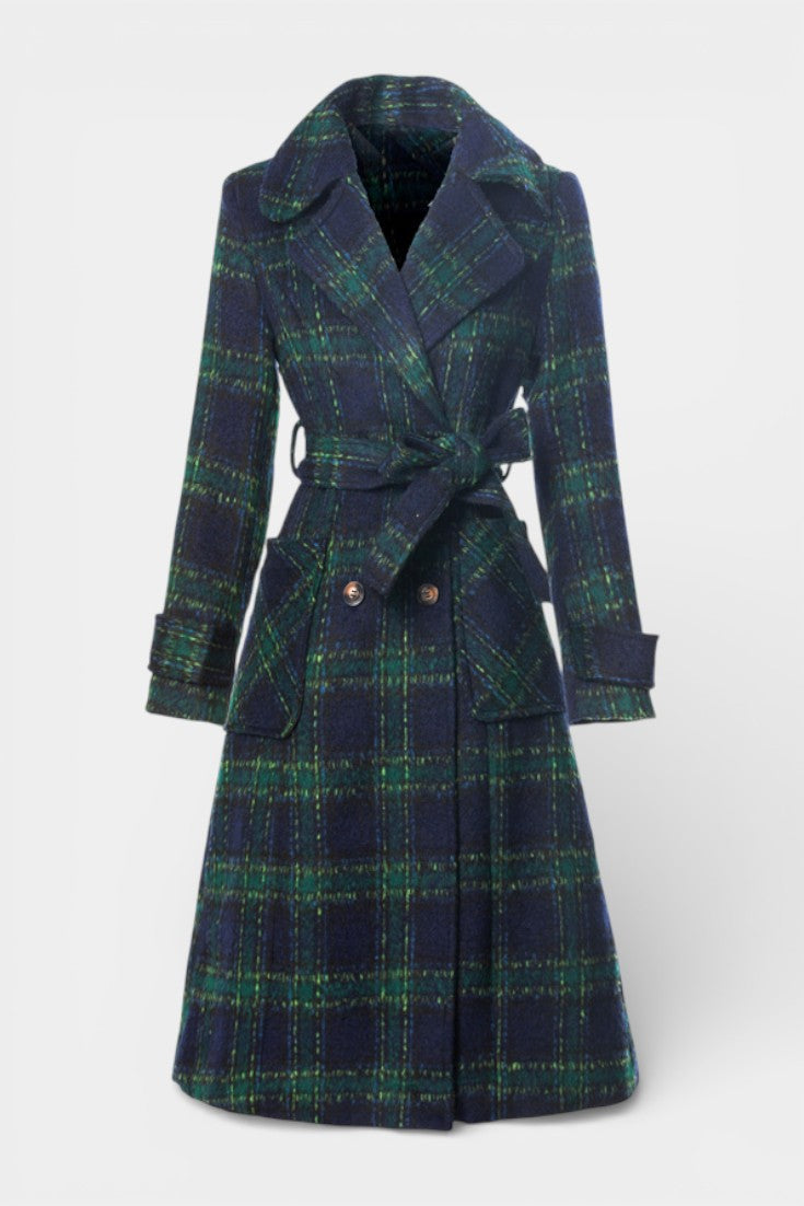 Kildare™ | Checked Longline Coat