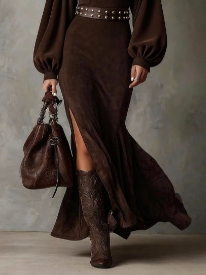 Isadora™ | Retro Maxi Dress