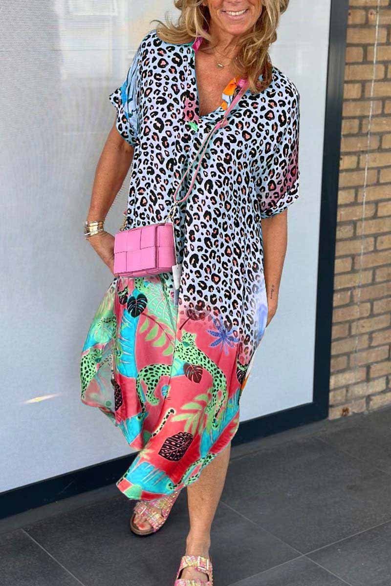 Hattie™ | Relaxed Leopard Dress