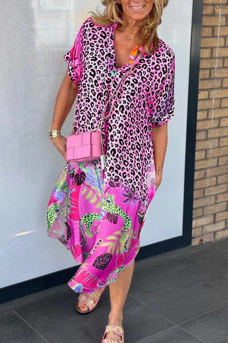 Hattie™ | Relaxed Leopard Dress