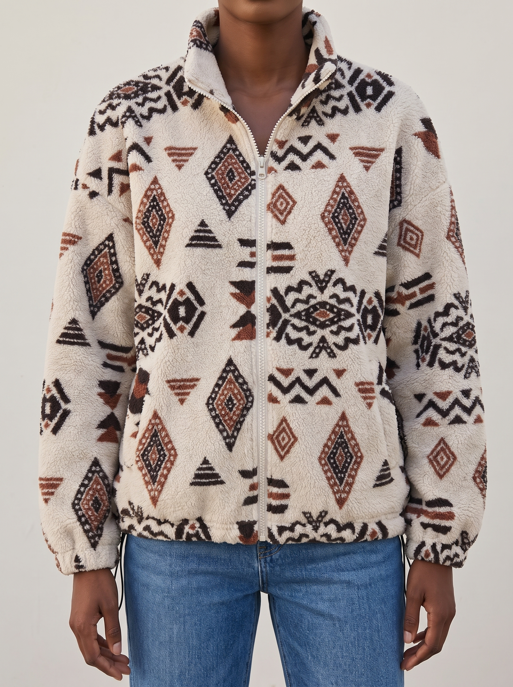 Juniper™ | Aztec Sherpa Bomber — 1