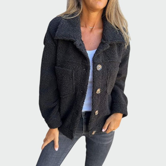Velvaine™ | Cozy Button-Front Jacket