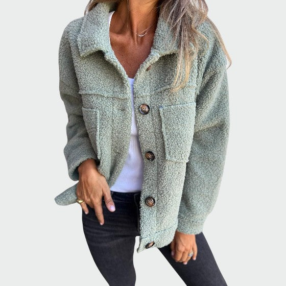 Velvaine™ | Cozy Button-Front Jacket