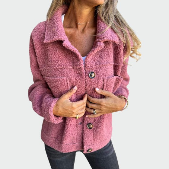 Velvaine™ | Cozy Button-Front Jacket
