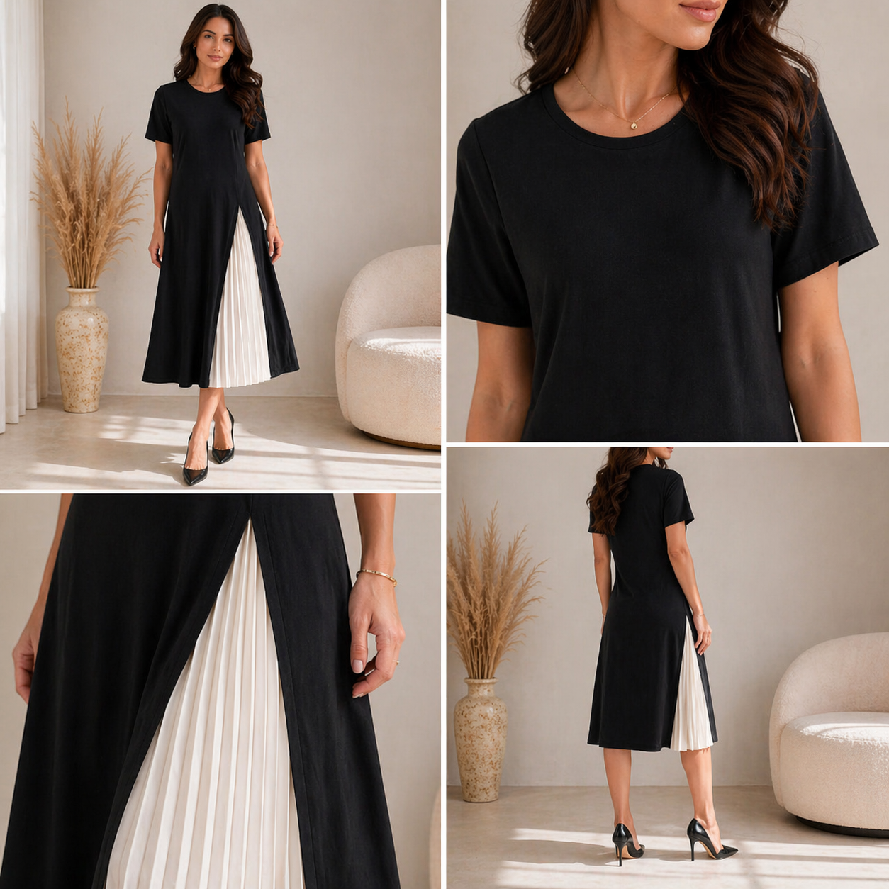 Monika™ | Elegant Midi Dress