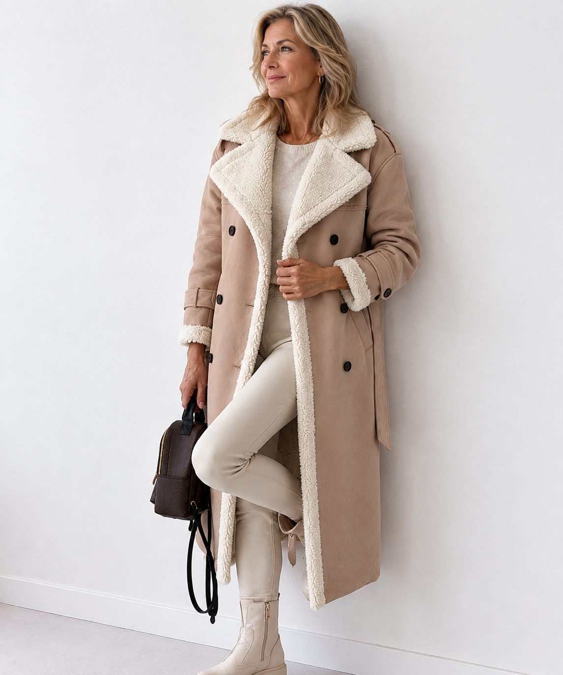 Sheridan™ | Teddy-Lined Trench Coat