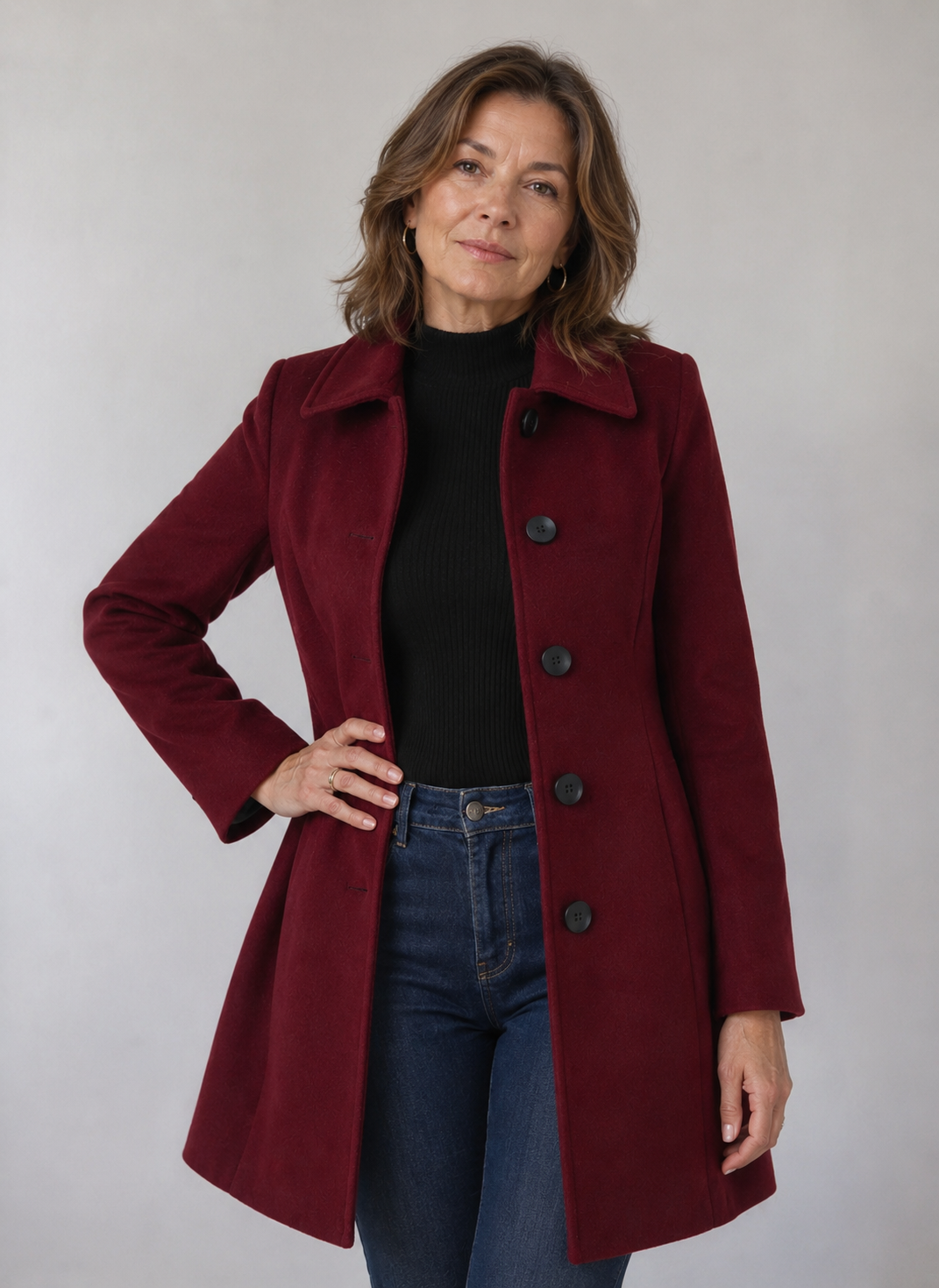 Ivadne™ | Classic Fit & Flare Coat