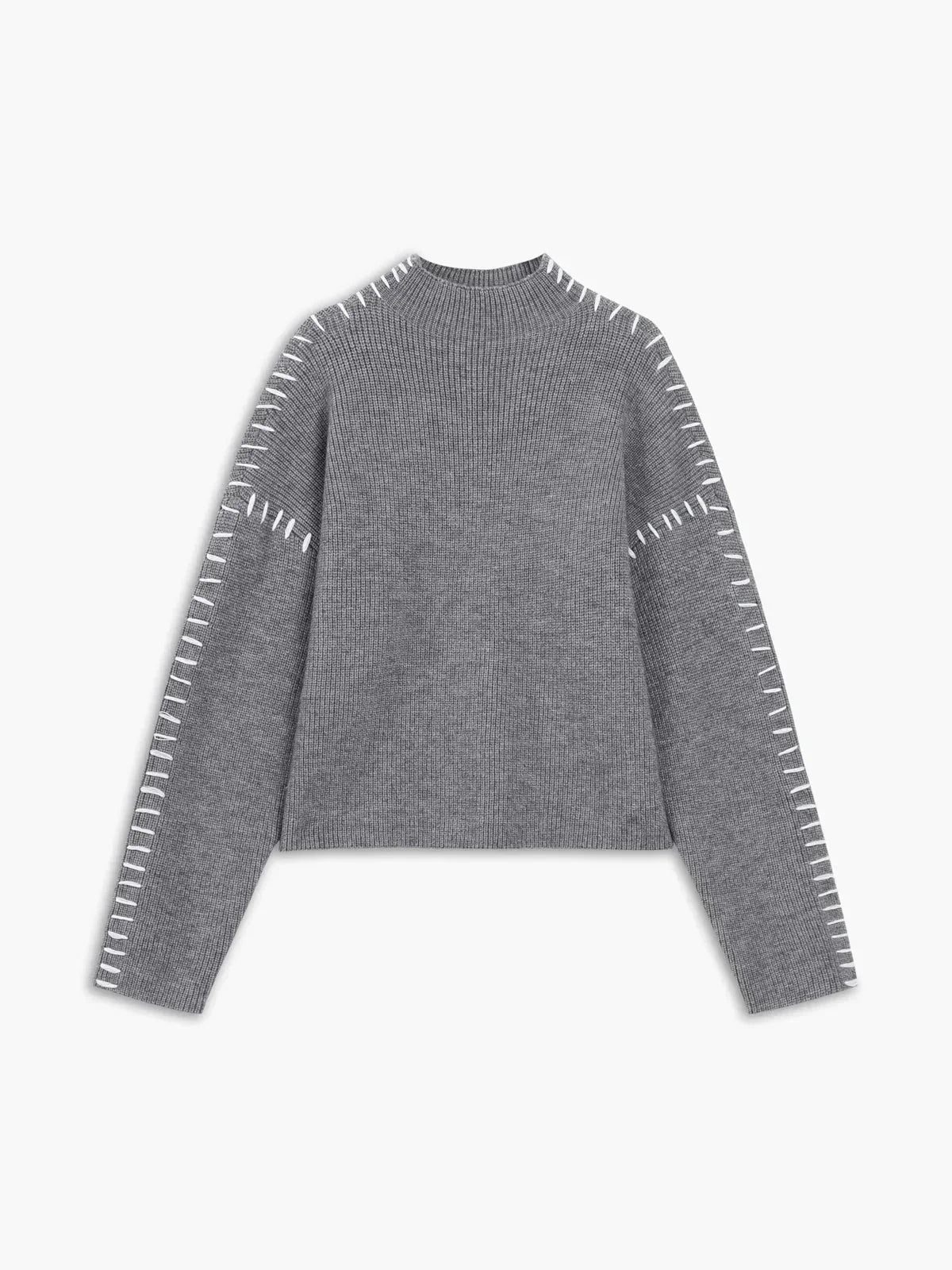 Merritt™ | Oversized Whipstitch Sweater