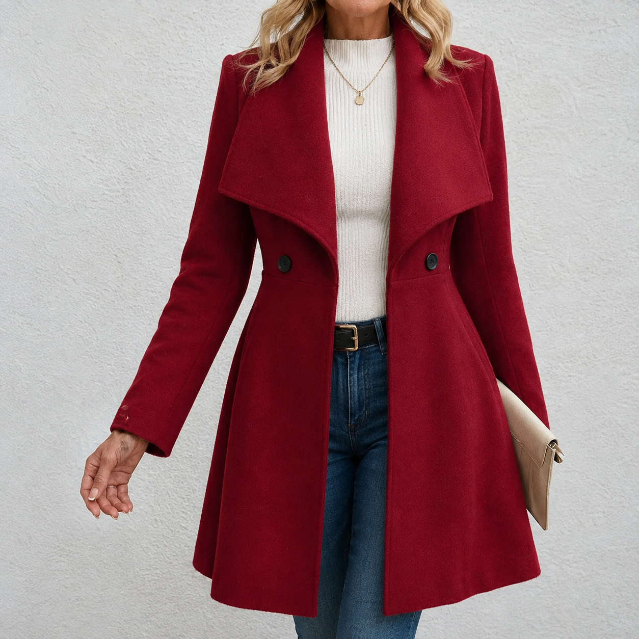 Pernella™ | Elegant Long Coat