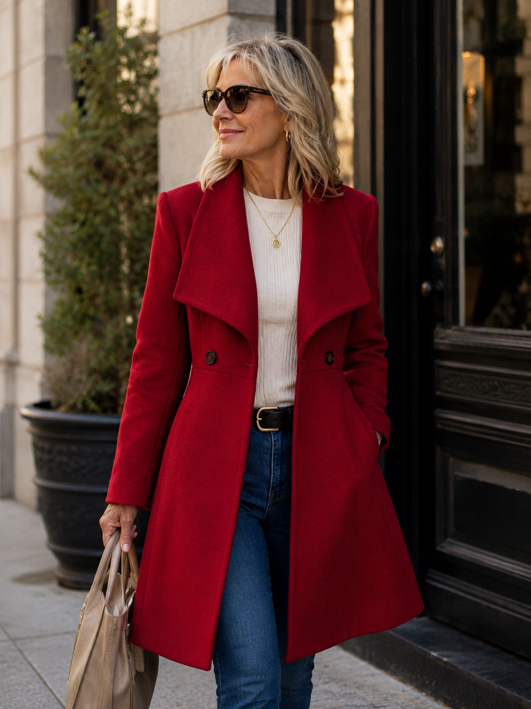 Pernella™ | Elegant Long Coat