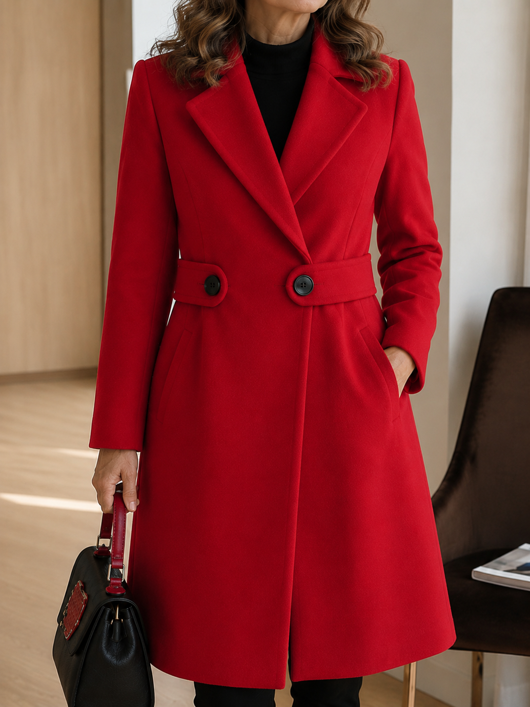 Florence™ | Elegant Long Coat