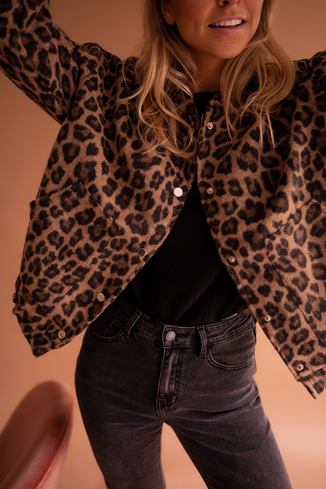 Moxanne™ | Leopard Print Jacket