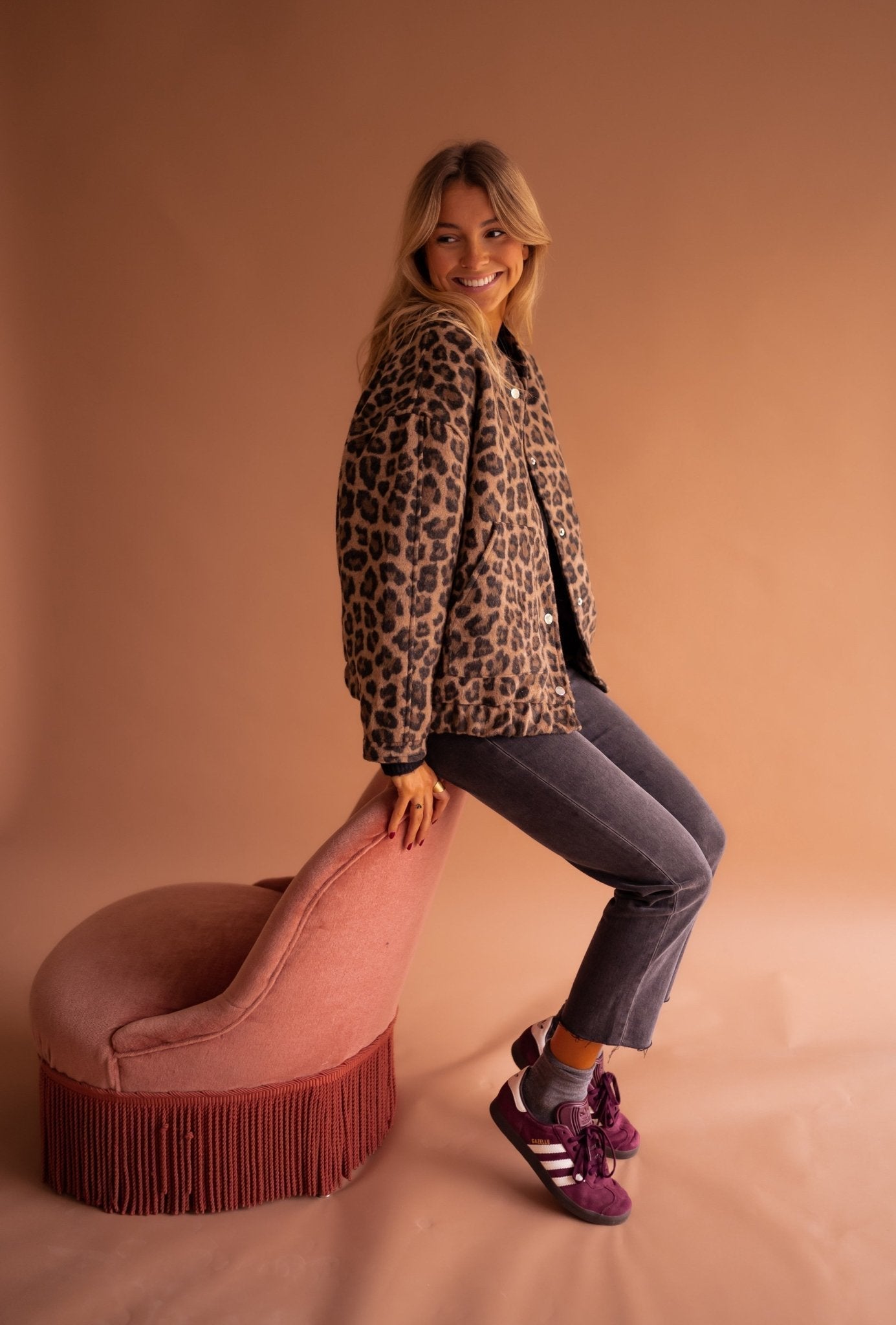 Moxanne™ | Leopard Print Jacket