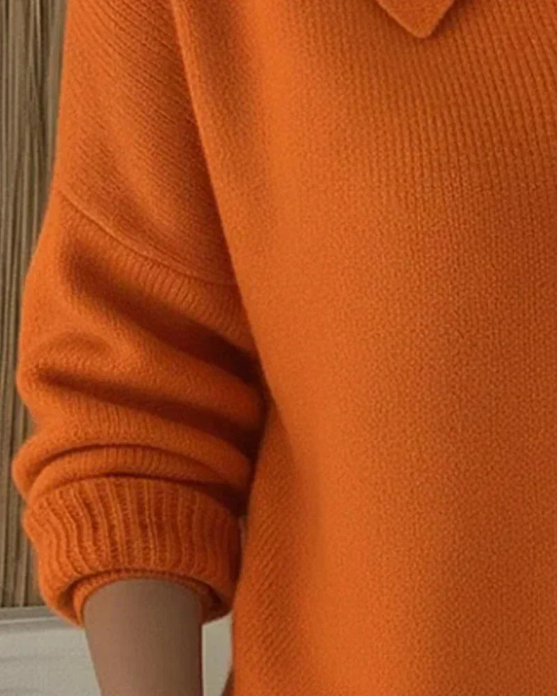 Oriana™ | Classic Collared Button-Up Cardigan