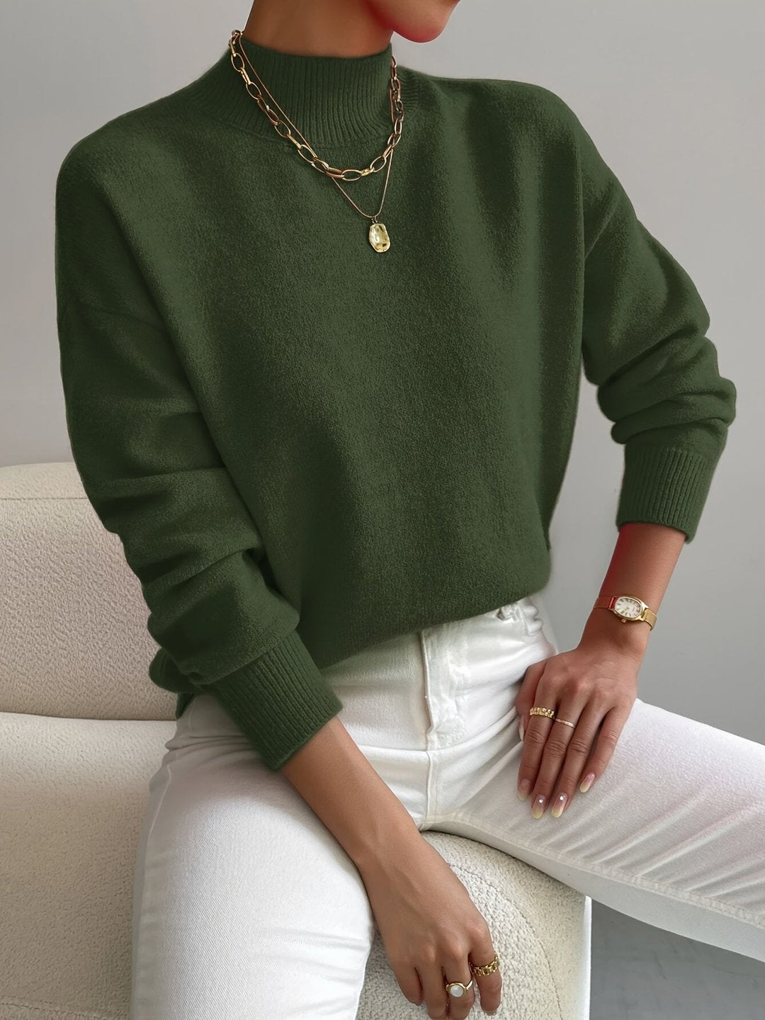 Marlette™ | Mock Neck Sweater