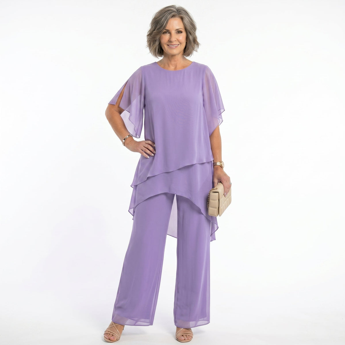 Marianna™ | Tiered Tunic & Trouser Set